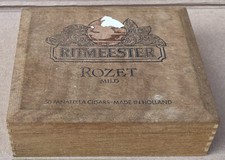 SCATOLA SIGARI RITMEESTER in legno