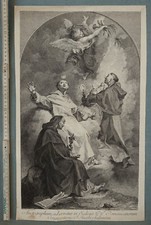 Francesco Bartolozzi tre santi