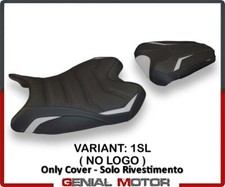 Rivestimento sella Bardi 1 Ultragrip Argento(SL)T.I..per YAMAHA R6 2008 > 2016