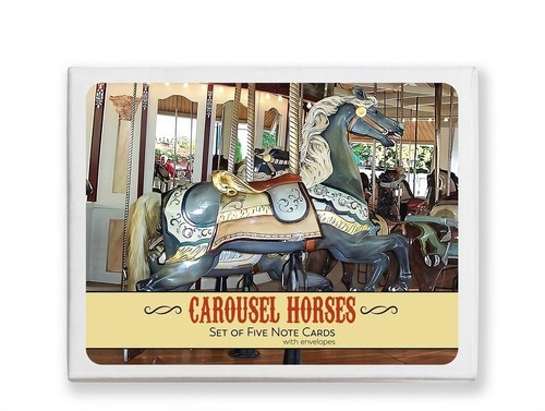 Carousel horses set 5 - set, di