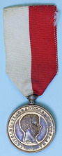 FIRENZE LEOPOLDO II MEDAGLIA 1848 GUERRA INDIPENDENZA ITALIANA NASTRINO QSLP