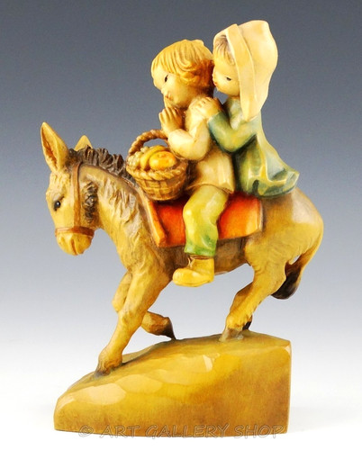 Statuina scultura legno - , anri