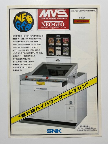 Snk neo geo mvs mv25ta - geo,