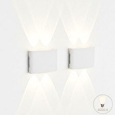 Coppia Applique LED da Parete