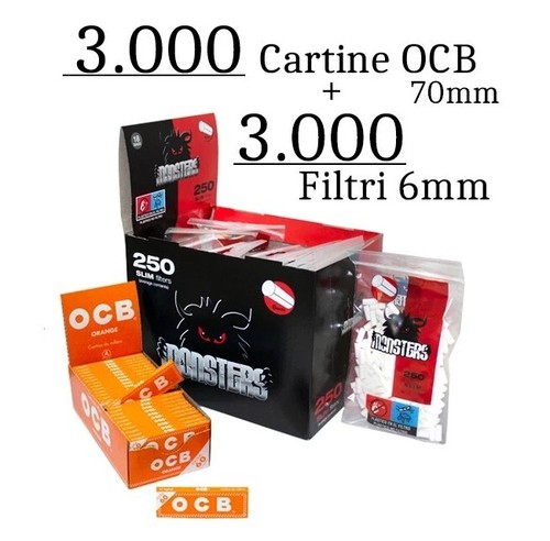 000 orange ocb 70mm - ocb, 3.000