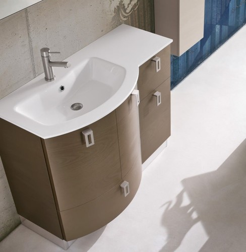 Mobile bagno curvo - curvo, 106