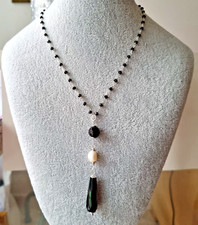 COLLANA ARGENTO 925 PERLE