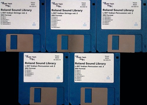 Roland sound library - sound,