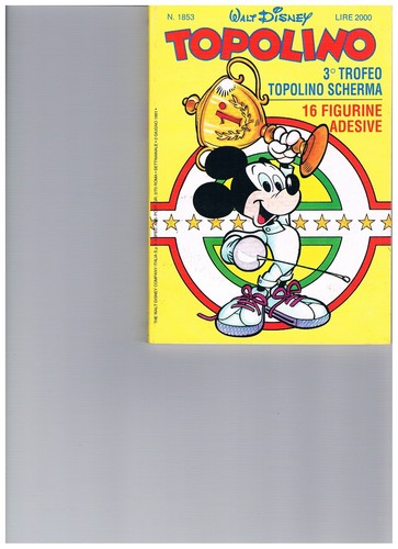 Topolino 1853 come nuovo - topolino, n