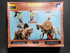 FIGURINO EMI TERCIO TER 44, 54 mm White Metal Cavaliere ROMANO. Tin Soldiers