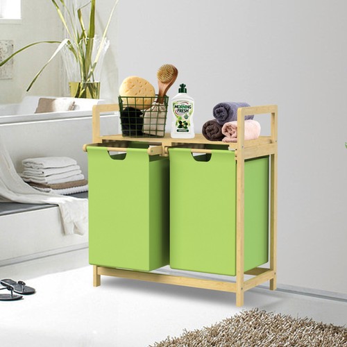 Cesto portabiancheria legno - cesto,