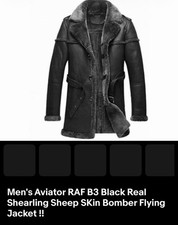 Giubbotto Uomo Aviatore RAF B3