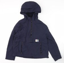 Cappotto Anorak Blu Zara