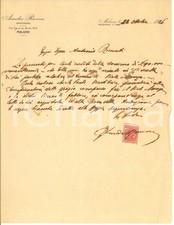 1926 MILANO Lettera ing