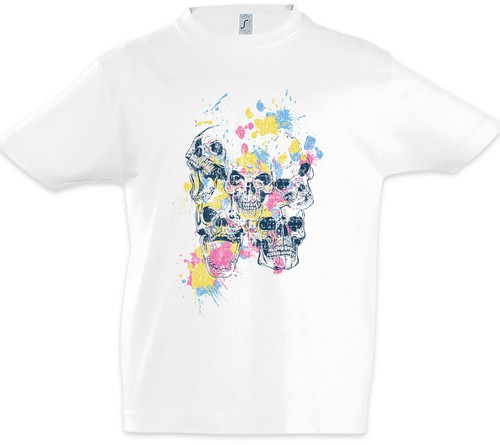 Shirt teschi con ornamenti - teschi,