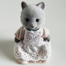 Sylvanian Families Regency Hotel Suzette Simpkins gatto grigio cameriera panettiere cameriera