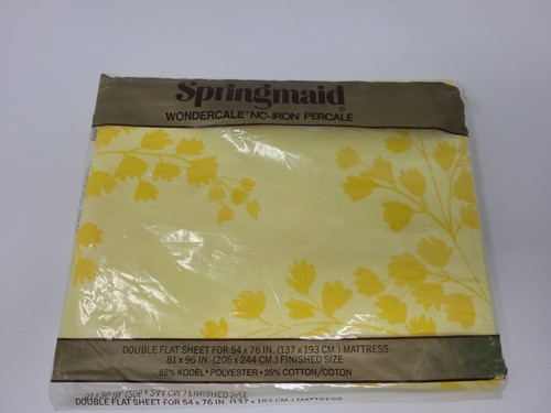New vtg springmaid wondercale - new,