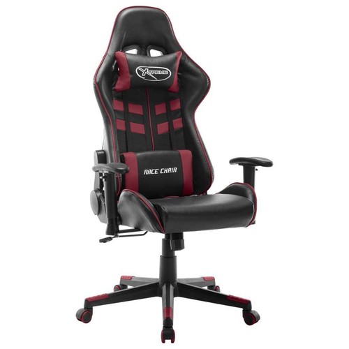 Vidaxl sedia gaming nera - nera, e