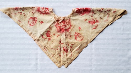 Antico collare rose lino e - collare,