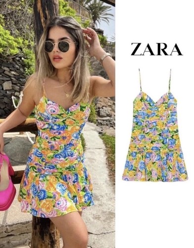 Abito zara floreale giardino - floreale,