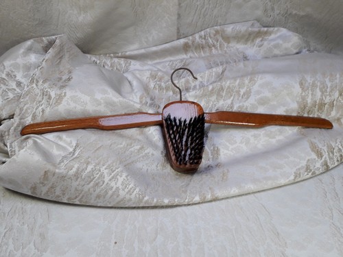Gruccia legno con - legno,