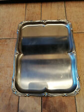 VASSOIO VINTAGE ALESSI ACCIAIO INOX MODERNARIATO ARREDO