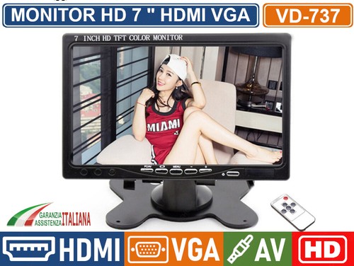 Monitor tft led pollici - monitor,