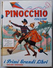 Salani PINOCCHIO illustr. RICCOBALDI - EDIZIONE 1960 - I PRIMI GRANDI LIBRI