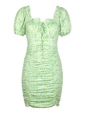 Sweet Miss Abito donna a tubino drappeggiato a fiori