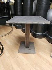 tavolo in legno nero in buone condizioni per uso casalingo, bar, ristorazione