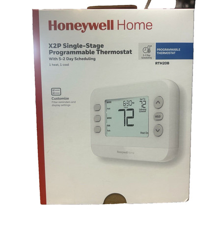 Honeywell rth20b x2p home - x2p,