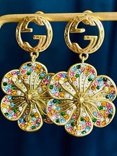 Orecchini 100% Gucci logo GG