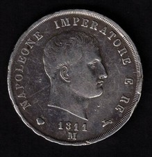 MONETA ITALIA NAPOLEONE 5 LIRE