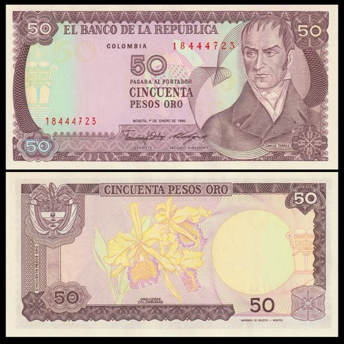 Colombia 50 pesos - colombia,