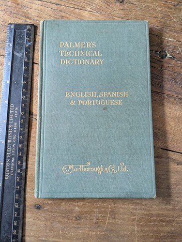 Palmers technical dictionary - technical,