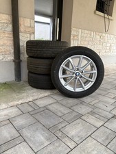 set 4 cerchi auto originali BMW completi di tpms originale BMW