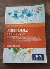A.A.V.V. Hoepli Test. Psicologia. Libro dei Quiz. Hoepli