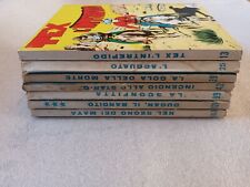 Lotto Tex N. 7 Albi Originali Lire 300 (13, 25, 39, 42, 99, 121 Tre Stelle, 163)