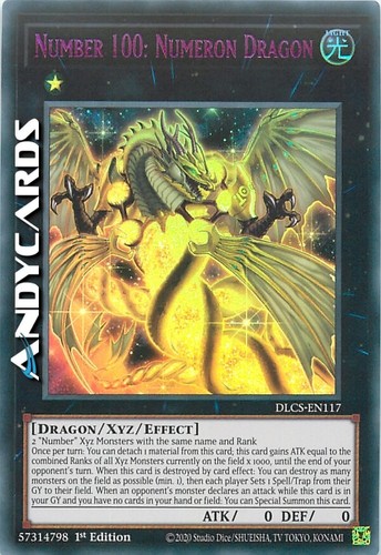 Number 100 numeron dragon - number, •
