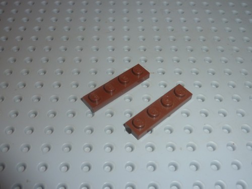 Lego oldbrown plate - 2,