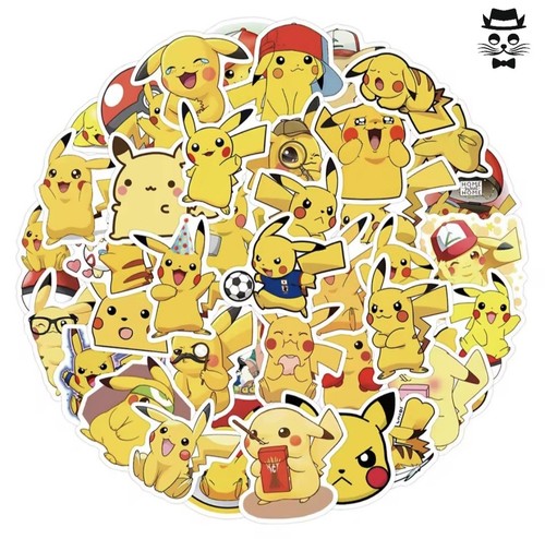 Adesivi pikachu set - set, pokemon