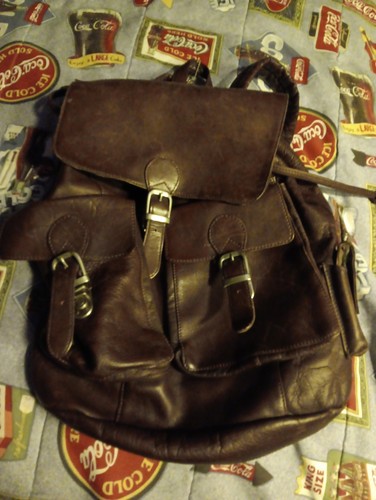 Zaino pelle piel - in,