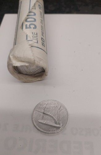 Monete lire mai circolate - monete,