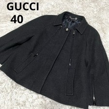 GUCCI Cappotto Svasato Nero