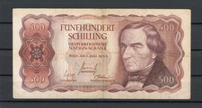 Austria banconota 500 - , scellini