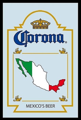 Specchio birra corona - specchio,