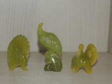 3 VECCHIE STATUETTE CINESI IN