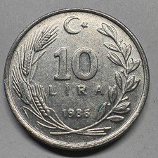 Turchia 10 lire 1986 -