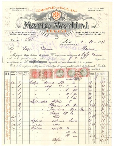 1928 lecco via cattaneo - cattaneo,