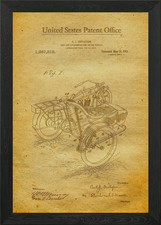 29 Poster Moto Sidecar Pat
